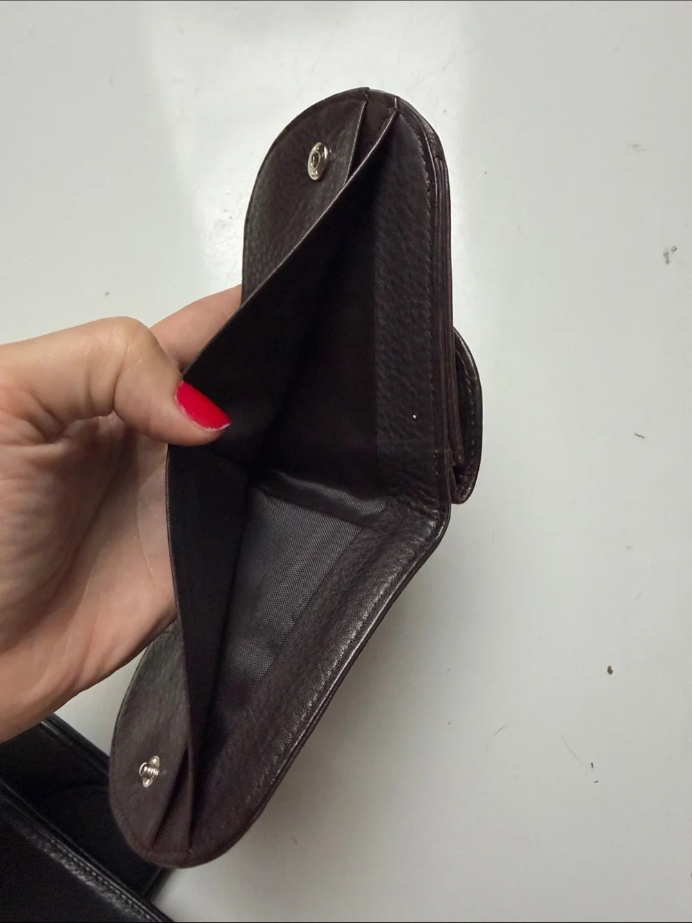 Osgood Marley mens coin bifold wallet